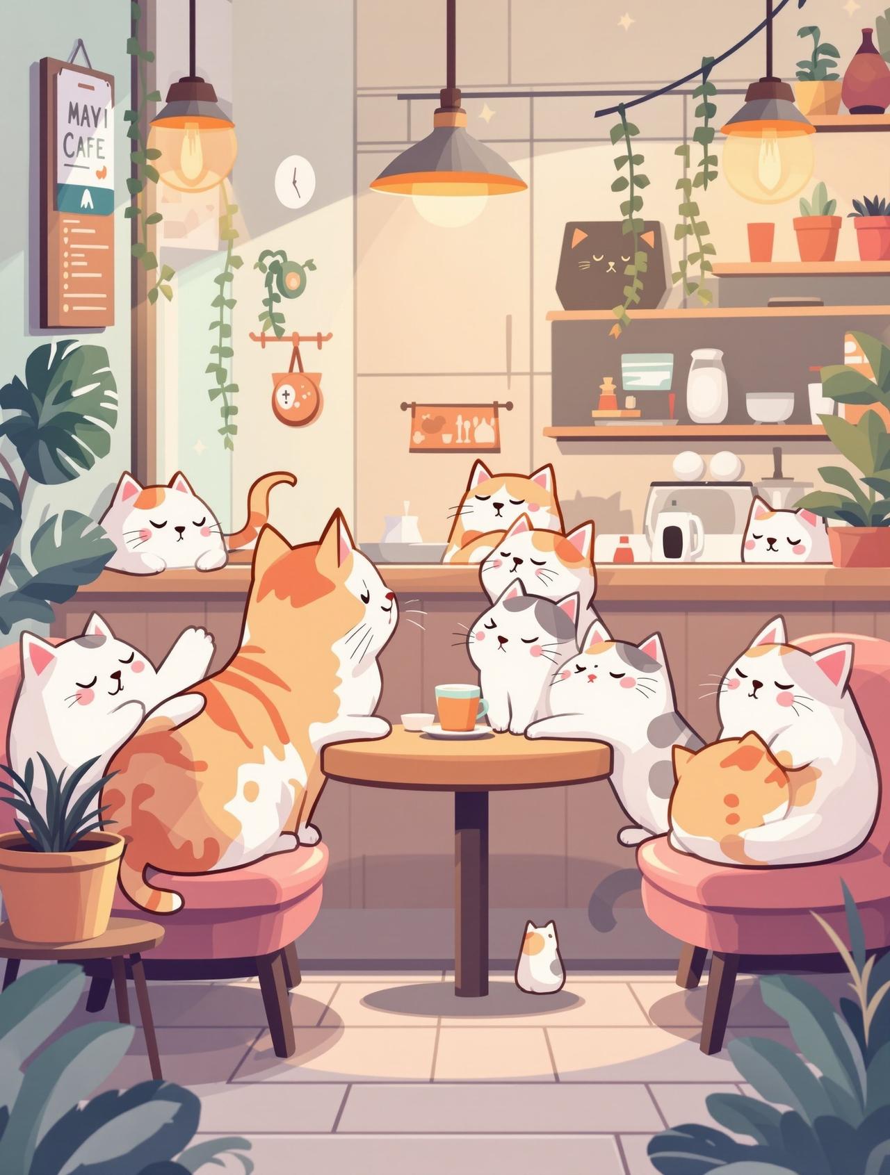 漫剧大师 - 猫咪咖啡馆